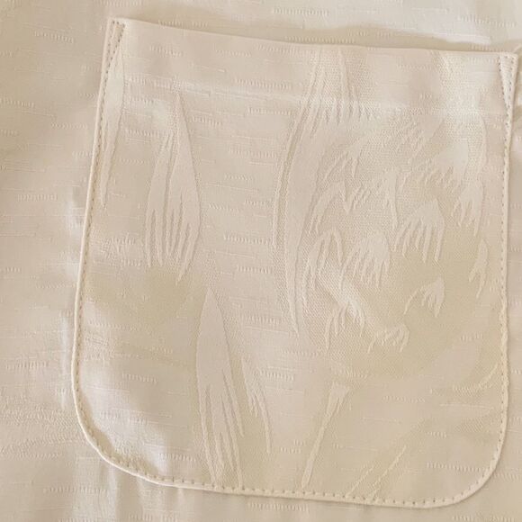 NWOT Van Heusen Short Sleeve Yellow Button-Down Shirt & Tie Set, XL, Neck 17 - Picture 8 of 8